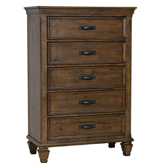 Franco Eastern Bedroom Set Burnished Oak