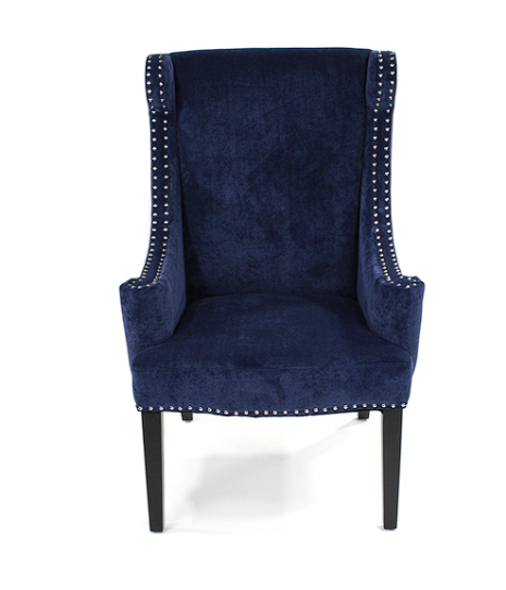 Marcel High Back Wing Chair