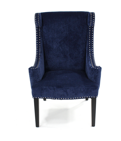 Marcel High Back Wing Chair