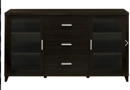 4-Piece Entertainment Center Cappuccino