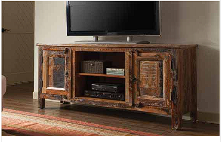 Reclaimed Wood TV Stand