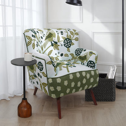Green Verbena Chair and bench