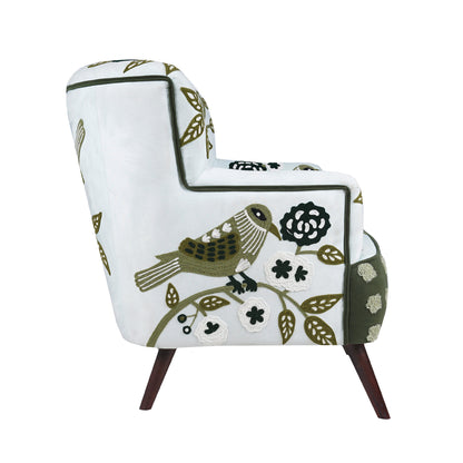 Green Verbena Chair and bench
