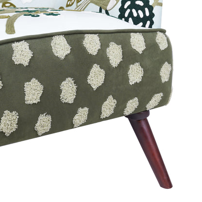 Green Verbena Chair and bench