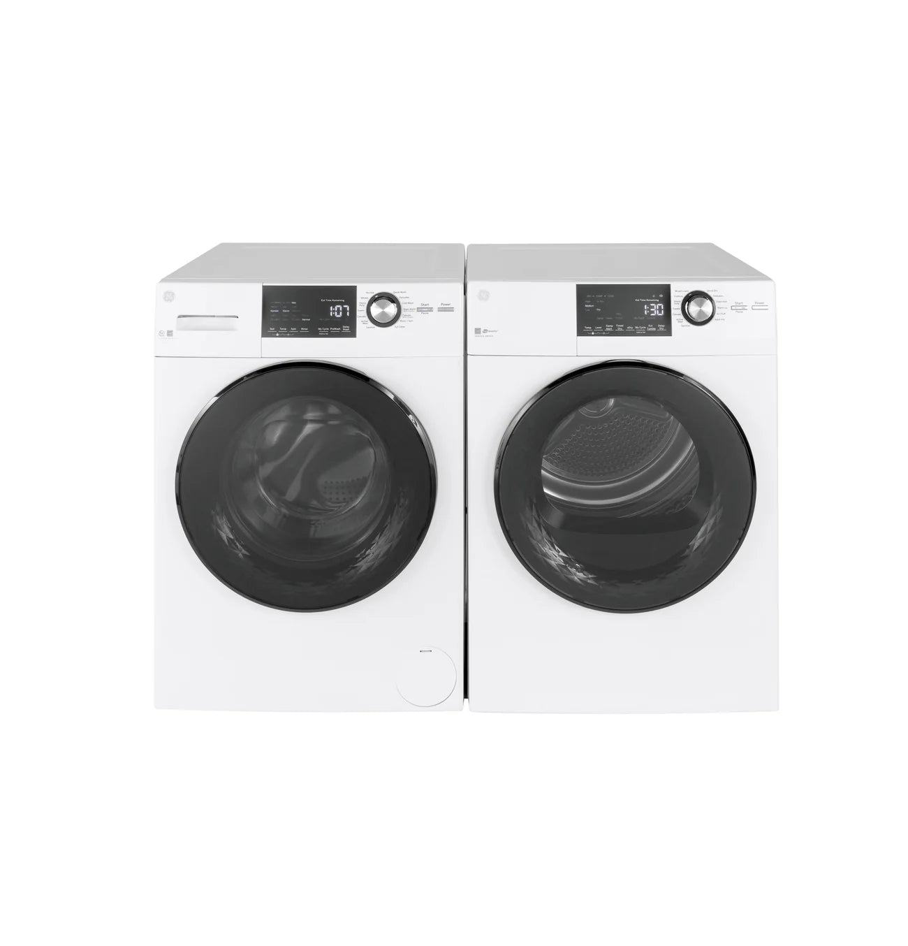 GE® 24" 4.3 Cu.Ft. Front Load Vented Electric Dryer with Stainless Steel Basket