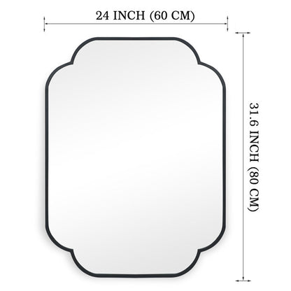 Liddie Metal Flat Mirror