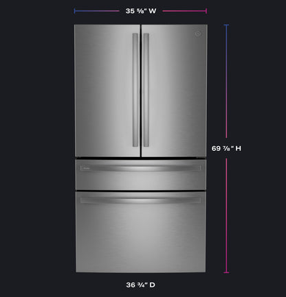 4-Door French-Door Refrigerator with Door In Door