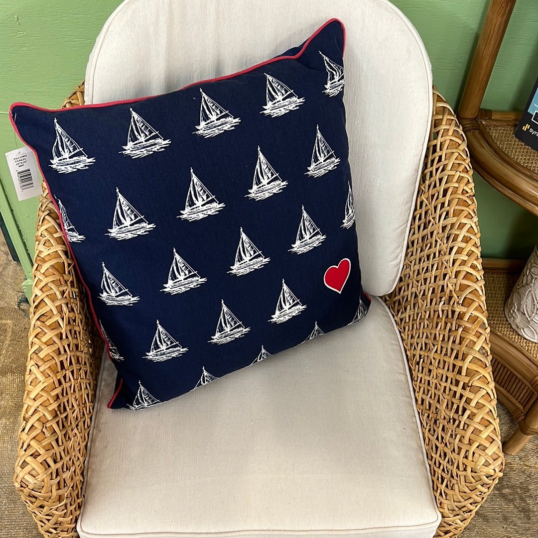 Outdoor throw pillow