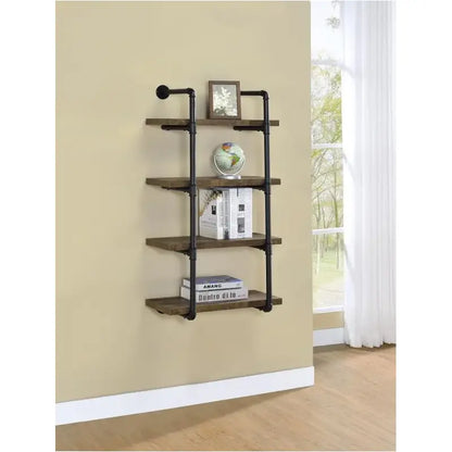 Rustic Oak Wall Shelf