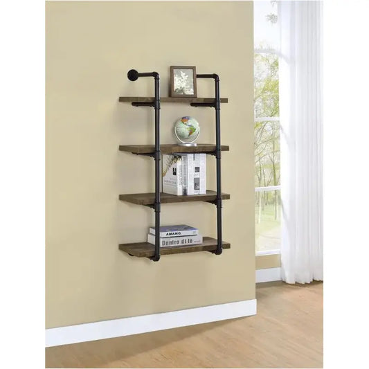 Rustic Oak Wall Shelf