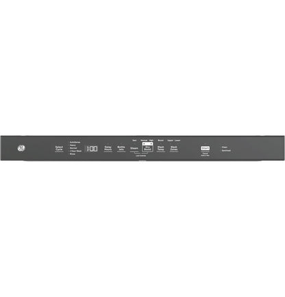 GE® Fingerprint Resistant Top Control with Stainless Steel Interior Dishwasher with Sanitize Cycle