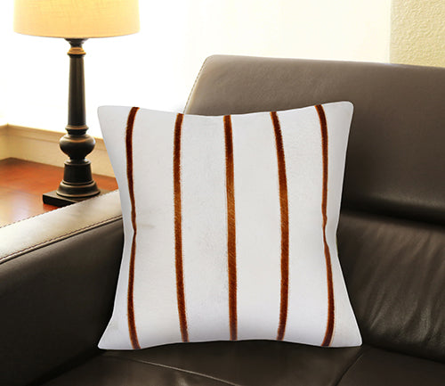 Artificial Leather Throw Pillow cover