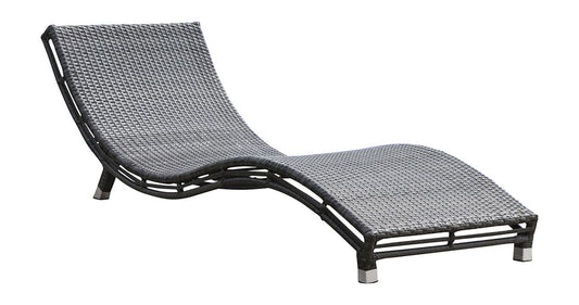 Panama Jack Outdoor Graphite Curve Chaise Lounge