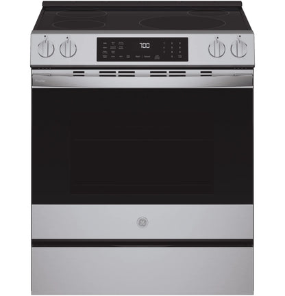 GE Profile™ ENERGY STAR® 30" Smart Slide-In Induction and Convection Range with No Preheat Air Fry and EasyWash™ Oven Tray