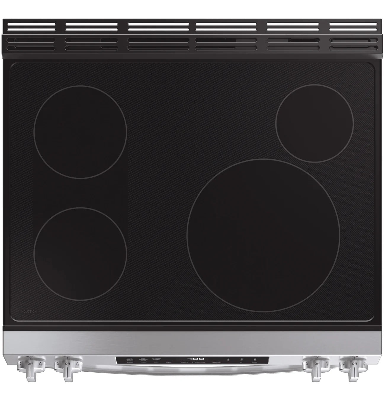GE Profile™ ENERGY STAR® 30" Smart Slide-In Induction and Convection Range with No Preheat Air Fry and EasyWash™ Oven Tray
