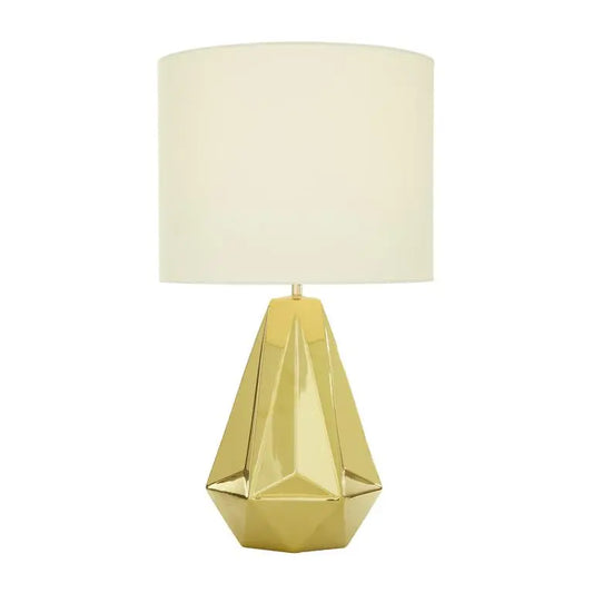 Gold Ceramic Modern Table Lamp