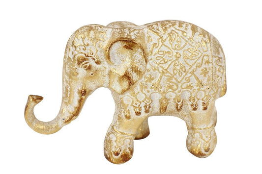 METAL ELEPHANT SCULPTURE