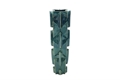 Teal Ceramic Modern Vase