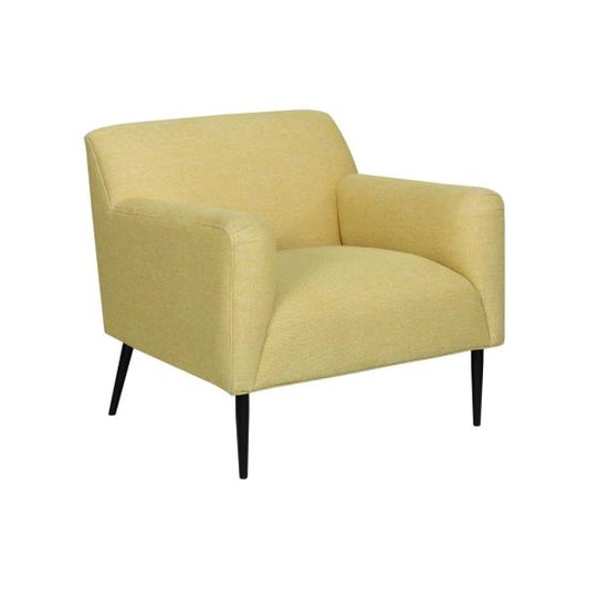 Darlene Upholstered Track Arms Accent Chair Lemon