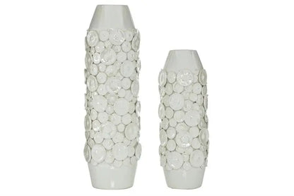White Ceramic Modern Vase