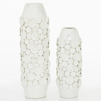 White Ceramic Modern Vase