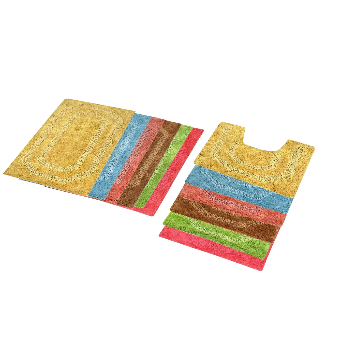 2 PC BATHROON RUGS