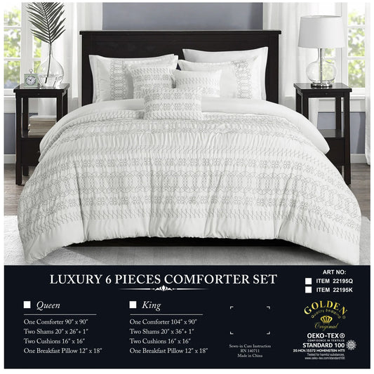 6-PC SET COMFORTERS SET