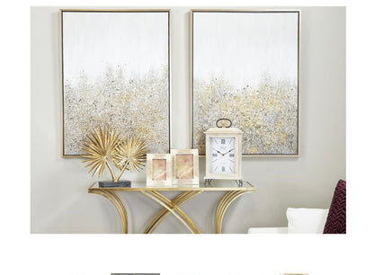 BEIGE RESIN PHOTO FRAME