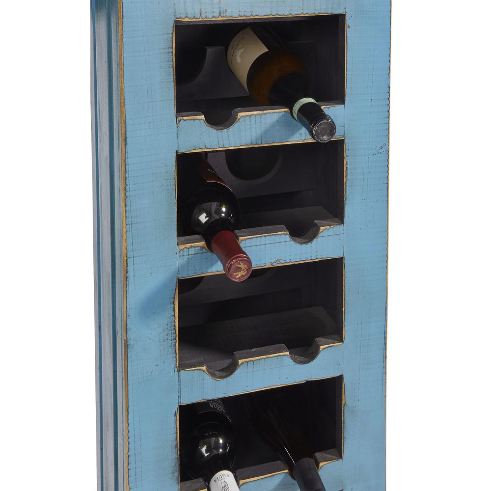 Wine Cabinet - Antique Aqua