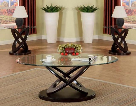 Cyclone Coffee table with side tables