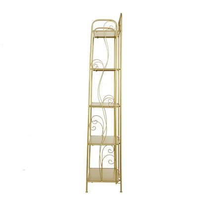 Gold Metal Glam Bakers Rack