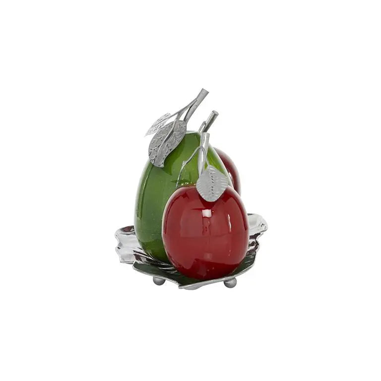 Multi Colored Metal Traditional Fruits Sculpture