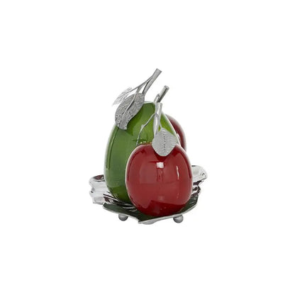 Multi Colored Metal Traditional Fruits Sculpture