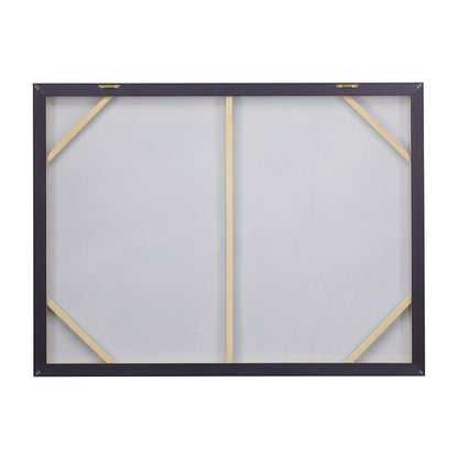 MULTI COLORED CANVAS SAIL BOAT FRAMED WALL ART WITH BLACK FRAME