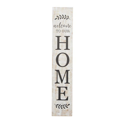 BEIGE WOOD SIGN HOME WALL DECOR