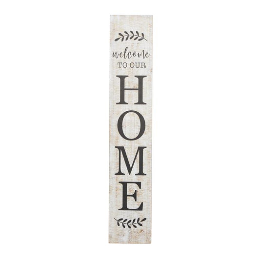 BEIGE WOOD SIGN HOME WALL DECOR