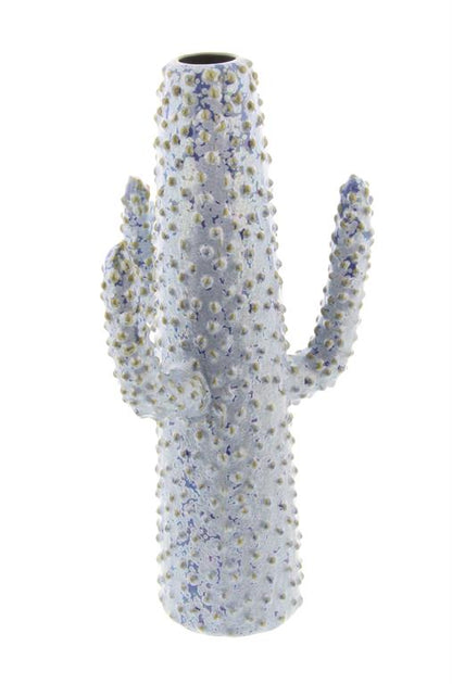 WHITE CERAMIC ECLECTIC VASE