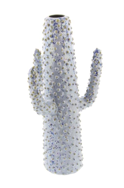 WHITE CERAMIC ECLECTIC VASE