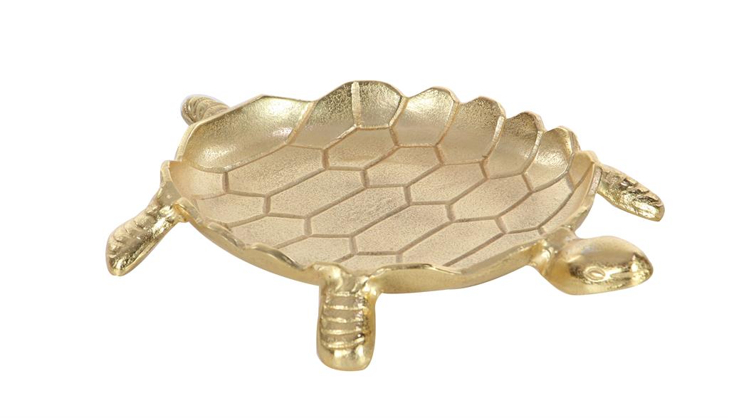 GOLD ALUMINUM COASTAL TRAY