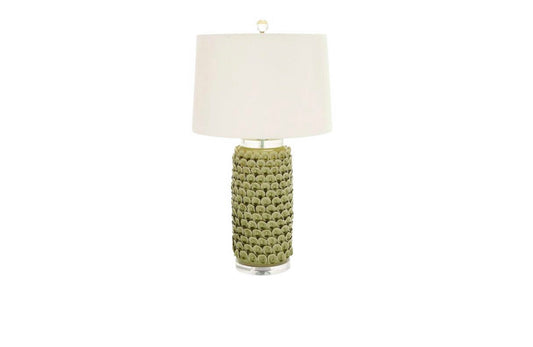 CERAMIC ACRYLIC TABLE LAMP