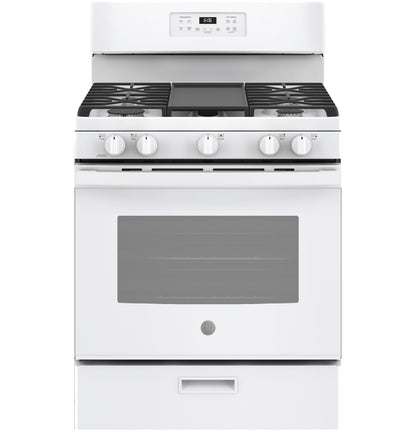 GE® 30" Free-Standing Gas Range