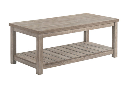 Greige coffee table