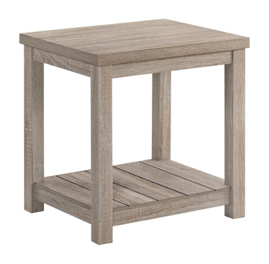 Greige side table