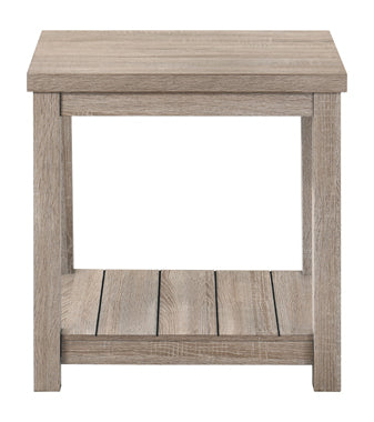 Greige side table