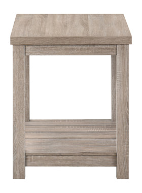 Greige side table