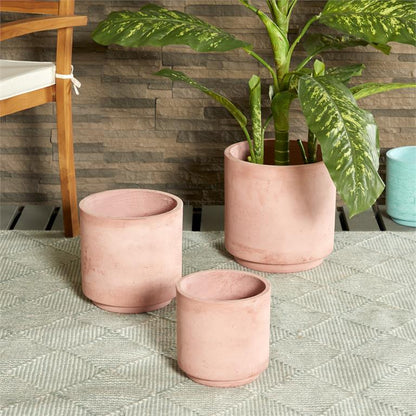 PINK MAGNESIUM OXIDE INDOOR OUTDOOR PLANTER
