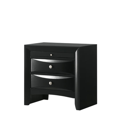 Fallon Black Nightstand
