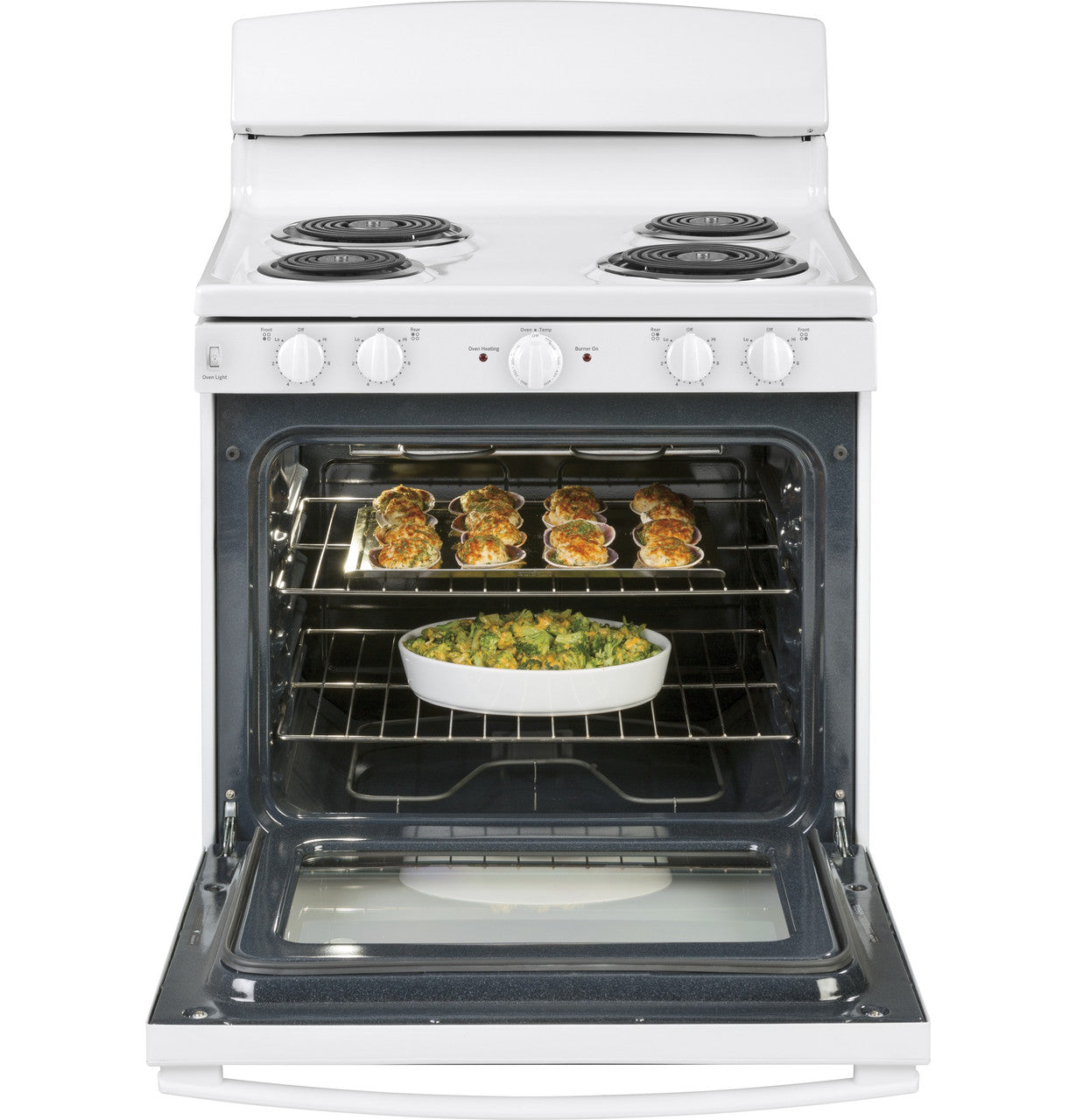 GE® 30" Free-Standing Electric Range