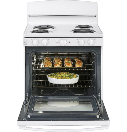 GE® 30" Free-Standing Electric Range