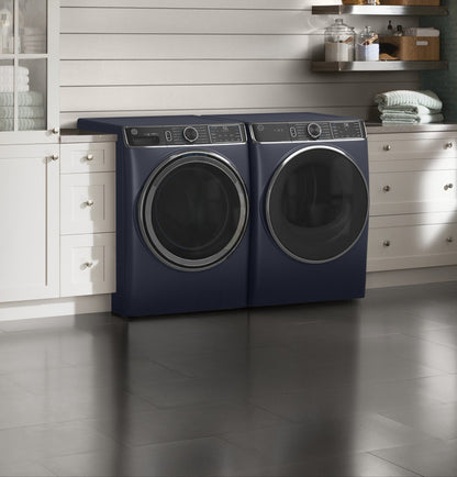 GE® 7.8 cu. ft. Capacity Smart Front Load Electric Dryer with Steam and Sanitize Cycle